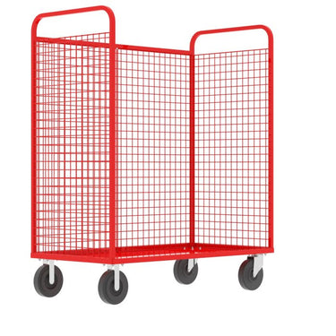 Valley Craft Cage Cart - Stock Picking, 3-Sided, 57